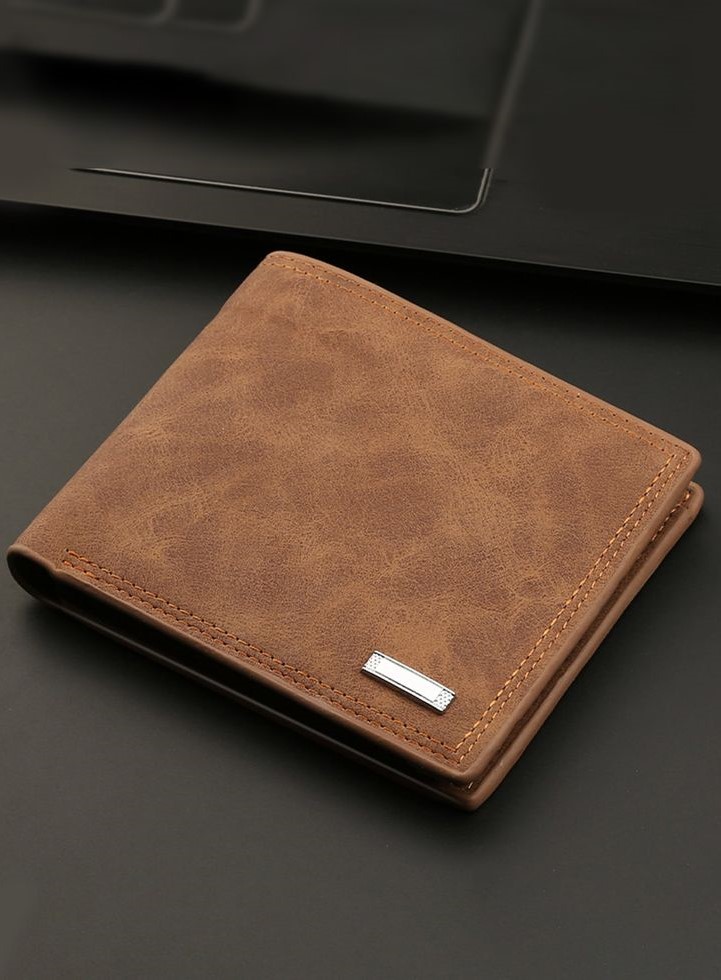 Men's Brown Leather Wallet
